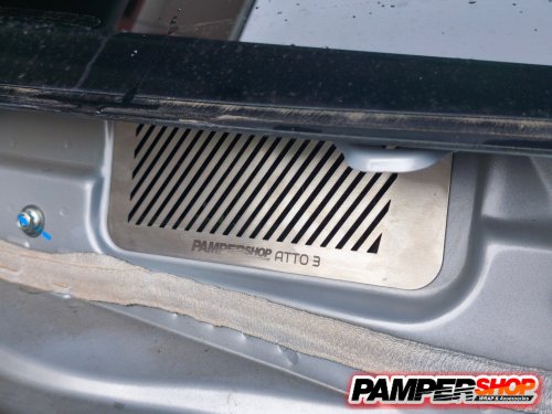 Byd atto 3 สีขาว unlock + sentry mode + ตะแกรงกันหนู