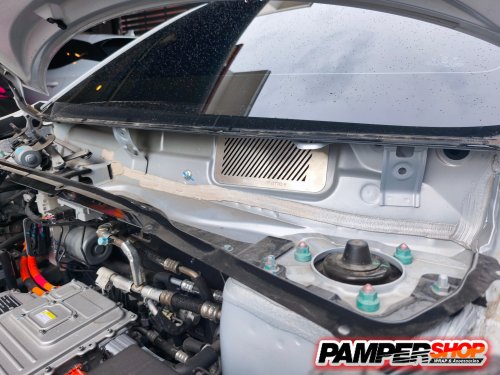 Byd atto 3 สีขาว unlock + sentry mode + ตะแกรงกันหนู