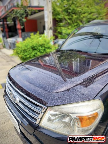 Ford Everest ฝาหน้าเคฟล่า หินอ่อน Forge (  เกรด PET )