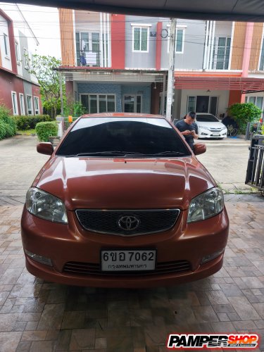 Toyo Vios gen 1 ขัดไฟ+หุ้มฟิล์ม TPU ใส