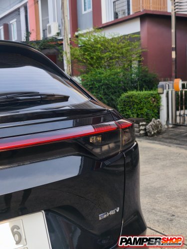 Honda HRV หุ้มฟิล์มไฟท้าย ดำชา เกรด TPH