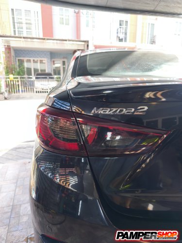 ขัดไฟหน้า+หุ้มฟิล์ม ( เกรด TPH ) สีดำชา black light tea